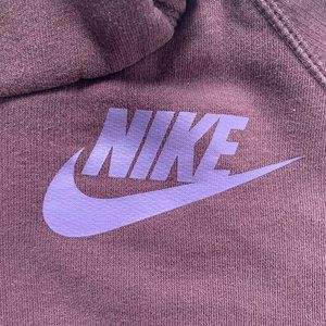 Purple nike hoodie
